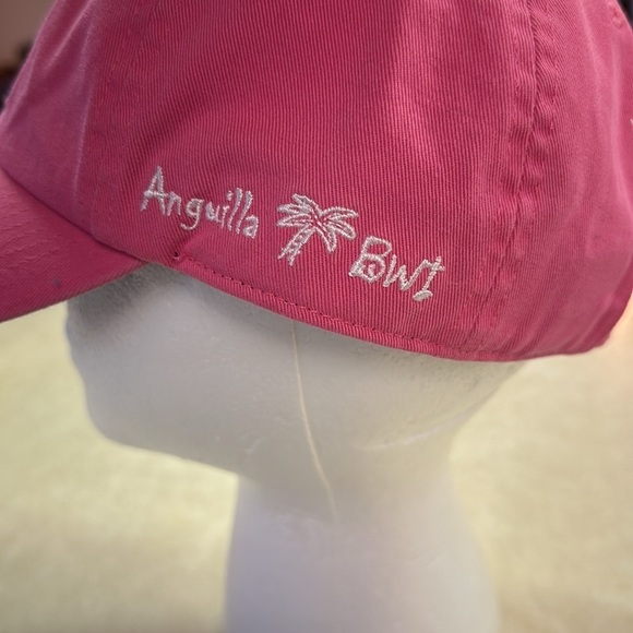 T Cout Outfitters Cotton Pink Navy Ball-cap Snap w/ Slide Adjustable Back OS - Picture 3 of 10